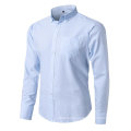 Custom Men Long Sleeve Button Business Oxford Shirt